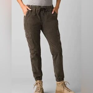 Prana Lost Hwy Pant Corduroy Joggers Size L Blue